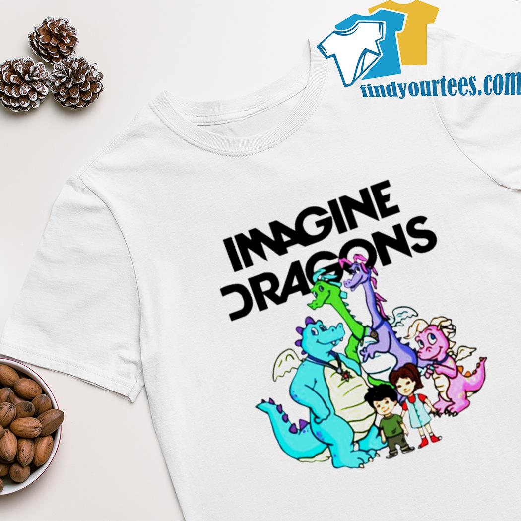 Imagine dragon dinosaur band shirt