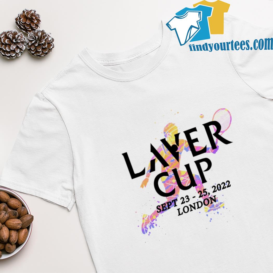 Laver cup tennis player illustration London 2022 shirt