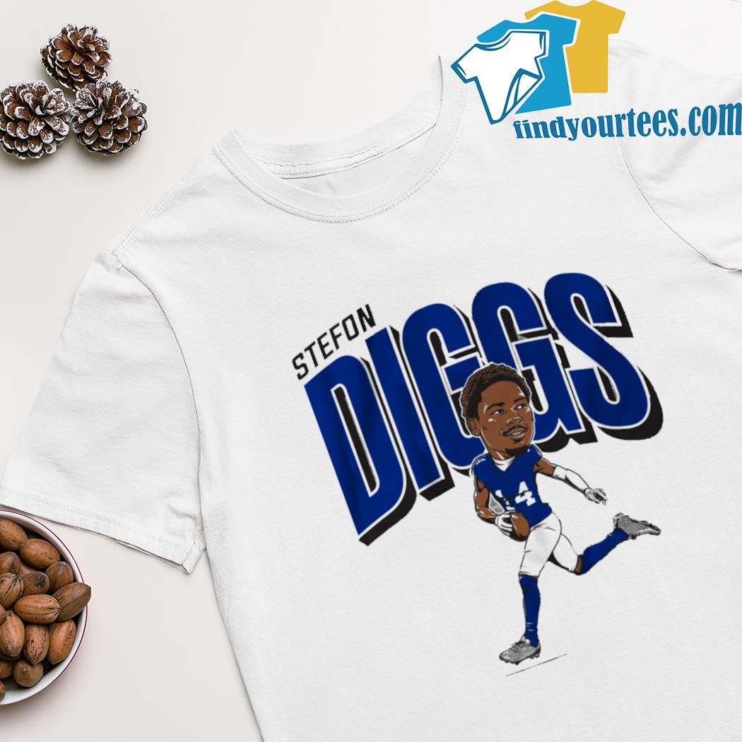Stefon Diggs Buffalo Bills caricature shirt