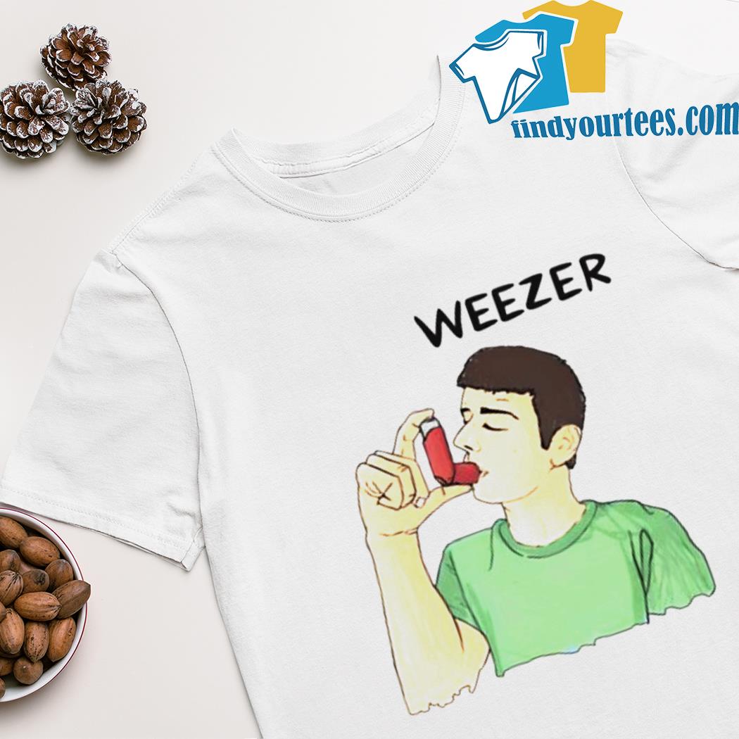 Weezer inhaler shirt
