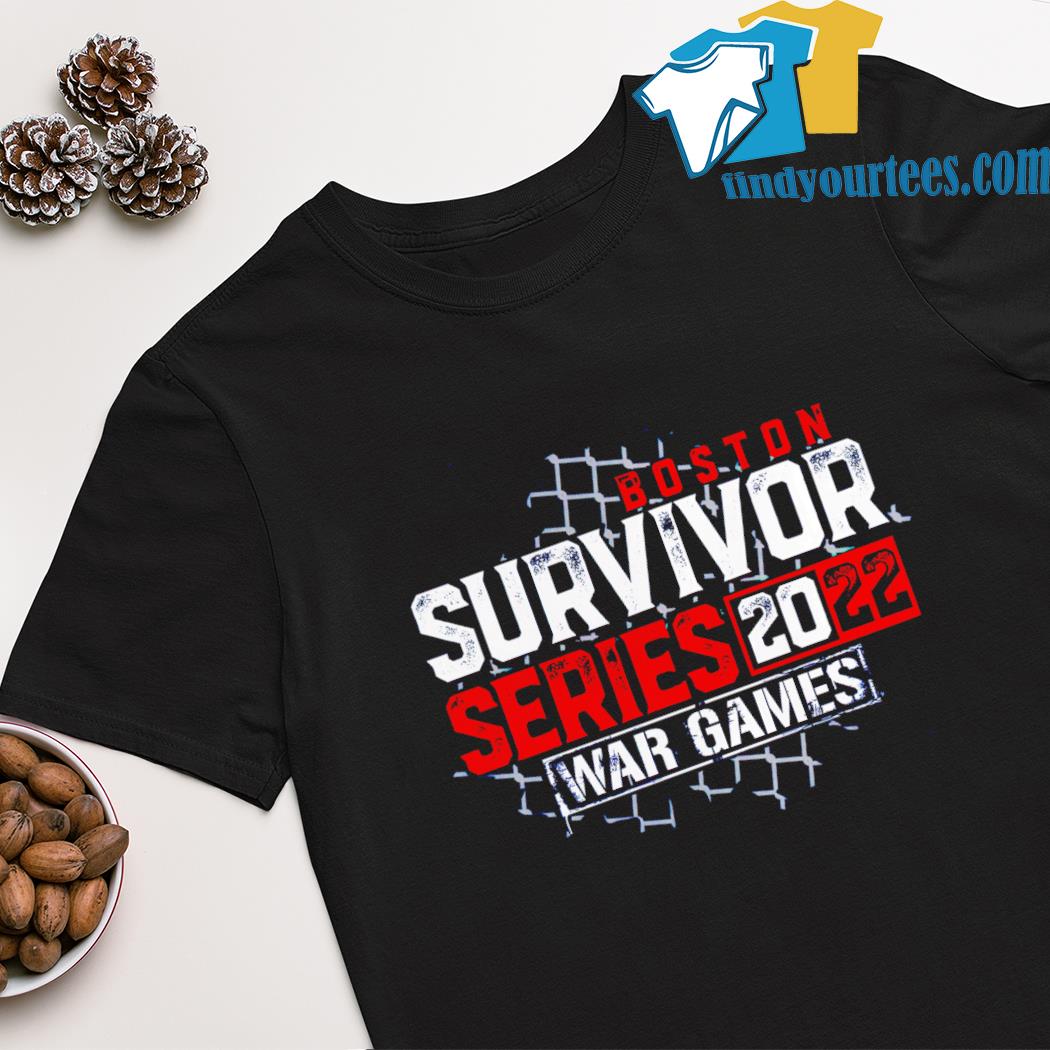 Boston Survivor Series War Games 2022 shirt