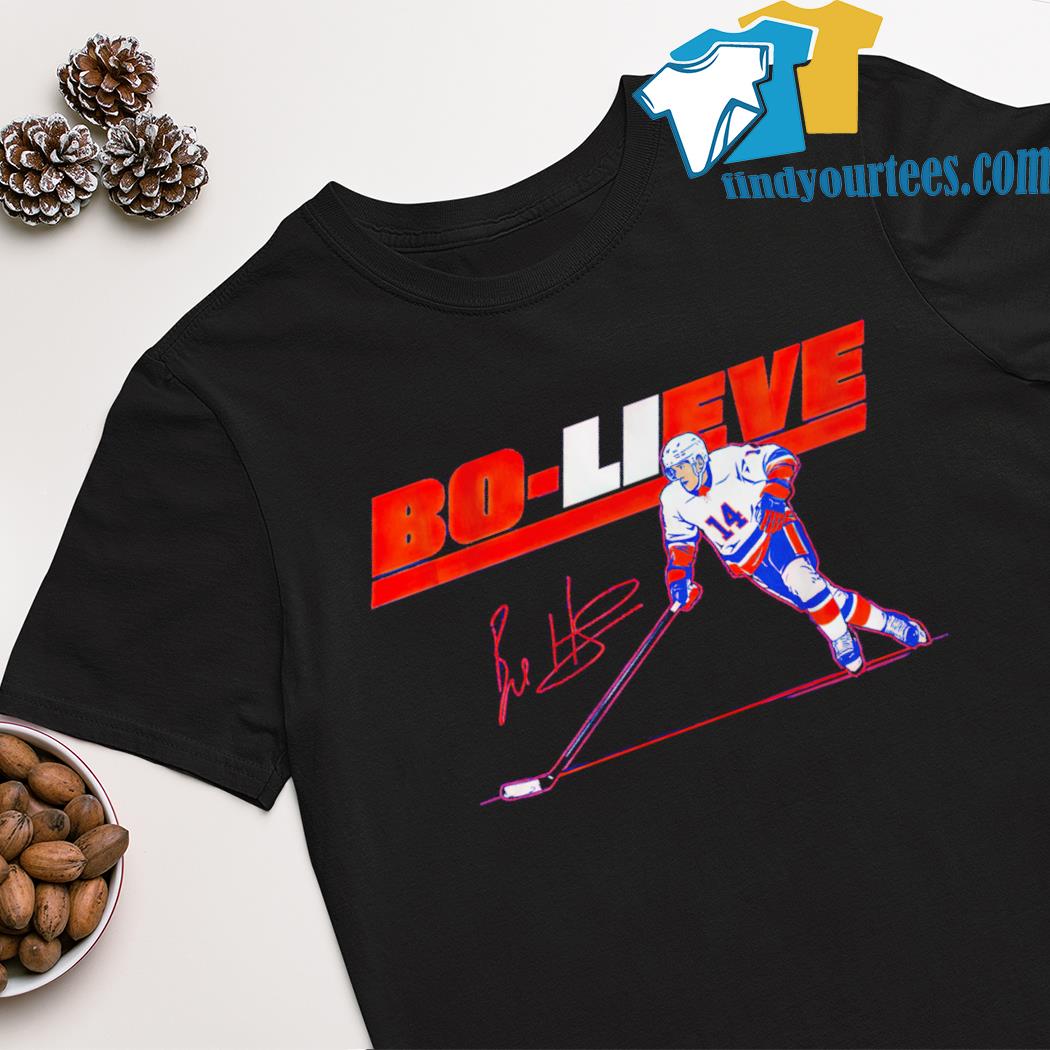 Bo Horvat New York Islanders bo-lieve signature shirt