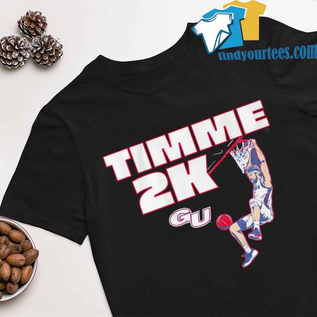 Drew Timme 2K Gonzaga Bulldogs shirt