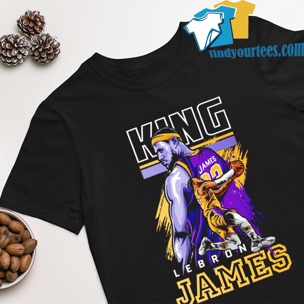 King Lebron James Los Angeles Lakers shirt