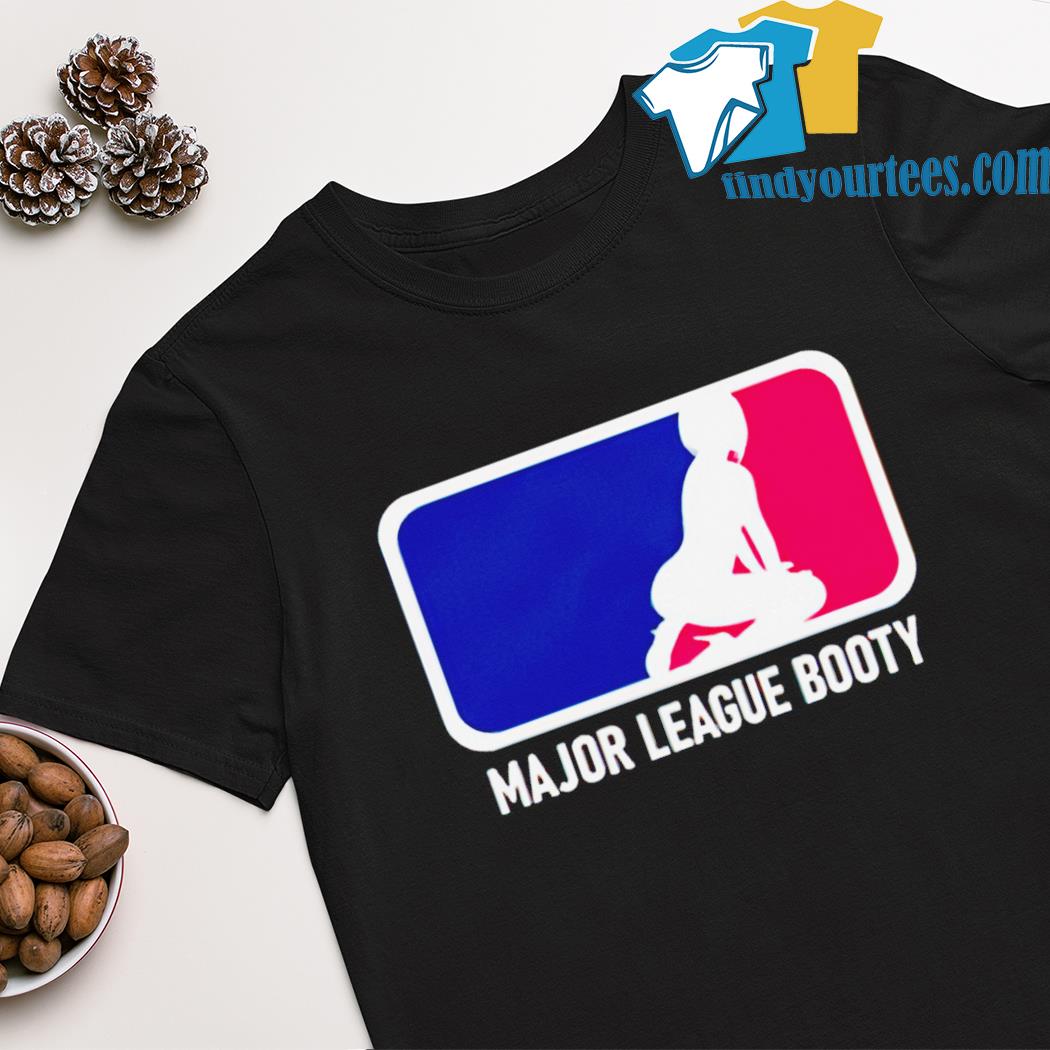 Major League Booty MLB Logo Parody shirt